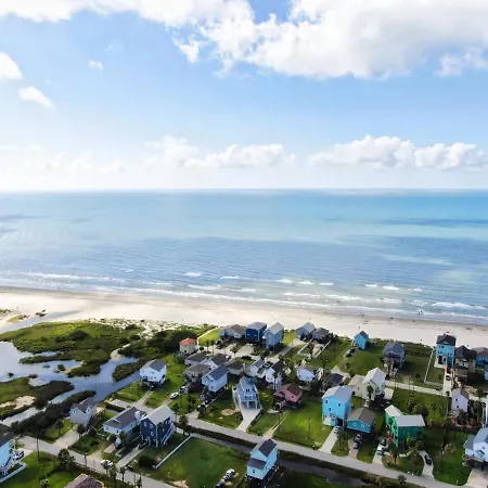 Yellow Beach Haven, Decks, Views, Mere Steps To Sand Galveston Exterior photo